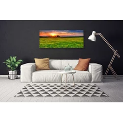 tulup.si Slika na platnu Sun travnik narava 120x60 cm
