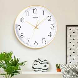 Telesonic Zidni sat, 36 cm, Zlatne boje