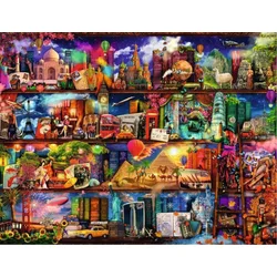 Ravensburger Puzzle Svet knjiga, 2000 delova