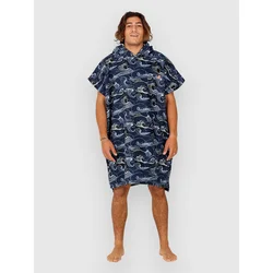 After Japan Waves Surf Poncho midnight