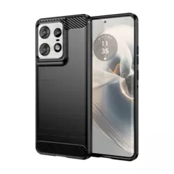 Maska Silicone Defender za Motorola Edge 50 Pro crna