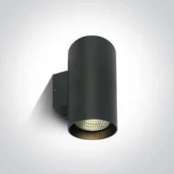 ZIDNA LAMPA LED/2×20W/3000K/2×1400lm/35°/230V IP65 ANTRACIT