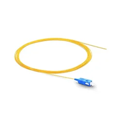 Fiber optic SC pigtail singlemode 9/125 SC/APC-SM-9/125-1,5M-EX
