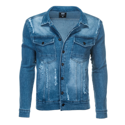 OMBRE CLOTHING muška jeans jakna Founder, plava, XXL