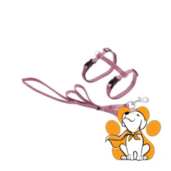 Flamingo Am Sa Povodnikom Za Mačke Artsportiv Plus, Roze, 10mm/110cm