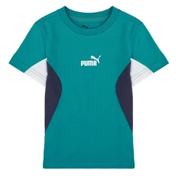 Puma ESS BLOCK TEE B Zelena