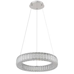 Globo 67162-50 - LED prigušiva luster na sajli MUCKY LED/50W/230V O 50 cm +daljinski upravljač