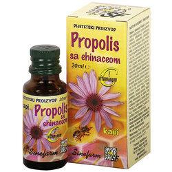SINEFARM Propolis kapi sa ehinaceom i C vitaminom 20 ml