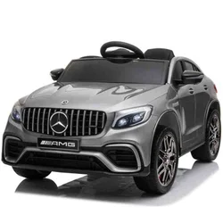 Automobil na akumulator za decu - Mercedes-Benz AMG GLC 63S Coupe 4x4 Premium Oprmema Luxury Sivi ( 15050 )