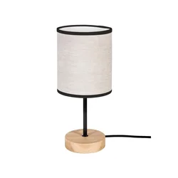 Spot-Light 87791974 - Stona lampa BOHO 1xE27/25W/230V hrast