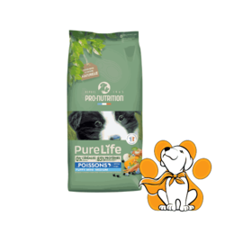 Pro Nutrition Pure Life Puppy Mini/Medium Fish 2kg, Dehidrirana Hrana Za Štence