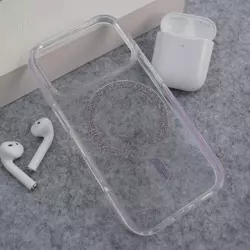 Maska Mag Case Bling za iPhone 17 Pro Max ljubicasta