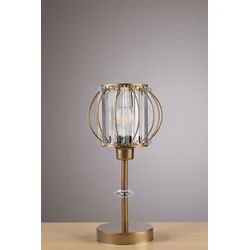 Opviq Stona lampa 8912-1A, Zlatne boje