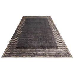 Conceptum Hypnose Tepih 100x200cm Antracit-Zlatni