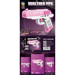 Set kockic za sestavljanje pištolja Walther PPK - 237 delov