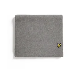 Lyle & Scott Šal pegasto siva