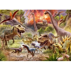 Ravensburger Puzzle Dinozavri na begu 60 kosov