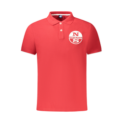 NORTH SAILS MEN'S SHORT SLEEVE POLO SHIRT RED