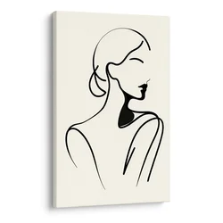 Slika ženska v minimalističnih linijah - 20x30