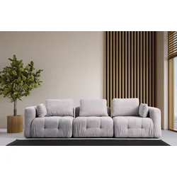 Atelier del Sofa Trosed Amaris, 290x100x65 cm, Svetlosivi
