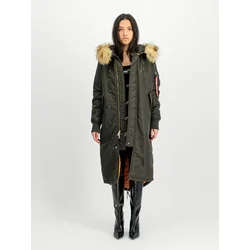 ALPHA INDUSTRIES L FISHTAIL Z JAKNA BLACK OLIVE