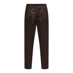 Only & Sons Chino hlače ONSCOIL temno rjava