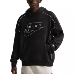 Nike Muški duks sa kapuljačom Air Po IF1266, Crni