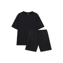 Pull&Bear Obleka za doma  temno modra