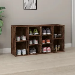 Klupa za cipele boja hrasta 103x30x55 cm konstruirano drvo