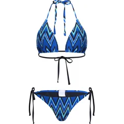 Firefly MARI II W RETRO BATIK SHIRRING, ženski kupaći, plava 434856
