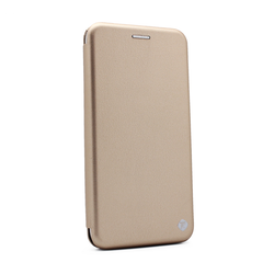TERACELL Maska na preklop za Huawei Honor X8 Teracell Flip Cover zlatna