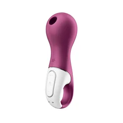 SATISFYER Stimulator za klitoris Lucky Libra, Silikonski, Bordo