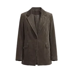 COMMA Blazer temno rjava