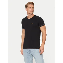 AERONAUTICA MILITARE Muška majica Underwear SCOTI003J508_NE34300, Crna