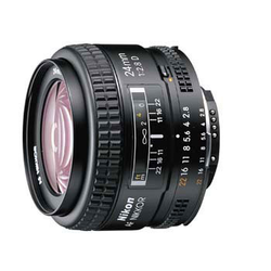 Nikkor AF 24mm f2.8D FX objektiv auto focus Nikon JAA125DA