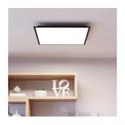 Eglo 901507-LED RGBW prigušiva nadgradni panel MORADILLO-Z LED/33W/230V 60x60cm crna