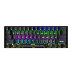 Armagedon mehanička tastatura MBA-61R Starling RGB 60% za više uređa?a (žična+Bluetooth), Kevlartech kapice za tastere, brza zamena