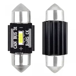 2/1 Led sijalica za auto Canbus UltraBright C5W 31mm 12-24V bela Amio