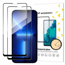 Wozinsky 2 x kaljeno staklo puna pokrivenost s okvirom za iPhone 13 mini