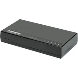 Intellnet LAN switch 561754, 10/100/1000 8-portni, Crni