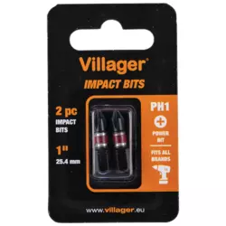 VILLAGER Set bitova 25mm PH1 Set odvijaÄ?a i bitova