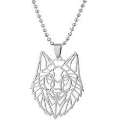 Obesek Hollow Wolf-Srebrna KP33459