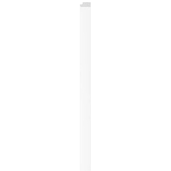 Linerio Zidni Panel 3D M line, Desna lajsna, Bela