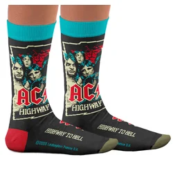Nogavice AC/DC - Highway to Hell - SOCK AFFAIRS - SS-ACDC-Highway-Socks