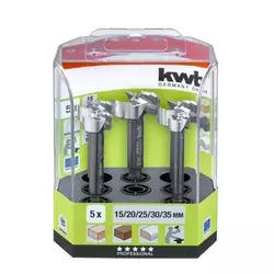 Einhell 5-delni set čeonih burgija za drvo 15-35mm Energy saving ( 49706300 )
