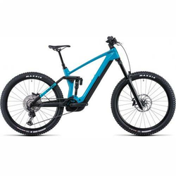 CUBE STEREO HYBRID 160 HPC SL 750 27.5 AQUAMARINE´N´BLACK 2022, 18’ (27.5’)