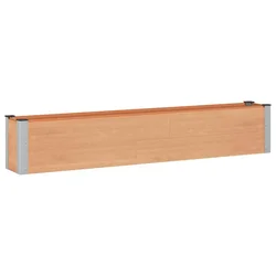 Vidaxl Vrtna visoka greda Rjava 200 x 30 x 36 cm