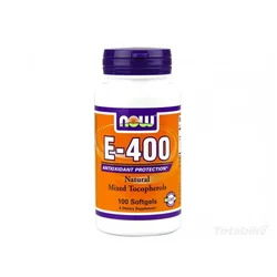 NOW Foods vitamin E 400 IU 100 kapsula