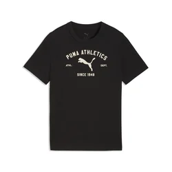 PUMA Class Graphic Tee Youth, Shop, Black, 15-16Y