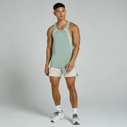 Moška majica Tempo Panel Stringer MP – bledo zelena - XS